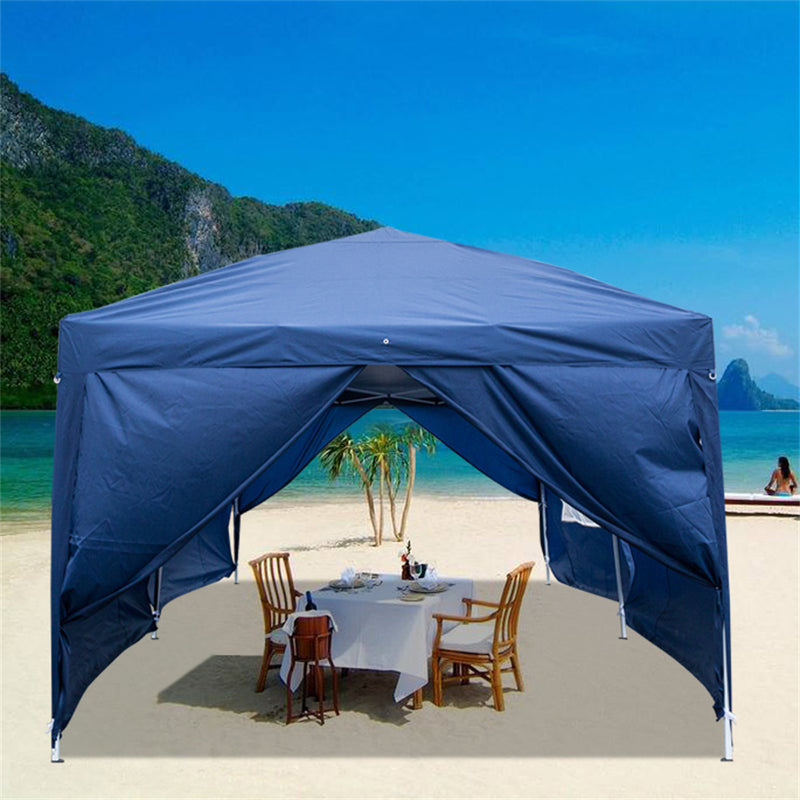 GAOMON 3x6m 4 Window Practical Waterproof Folding Tent Sunscreen Windproof Easy Set up Large Family Tents
