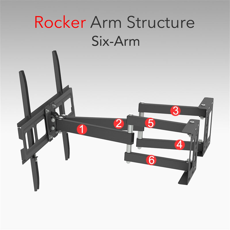 GAOMON TV Stand Adjustable Light Weight Wall Mount Bracket 32-65 inches