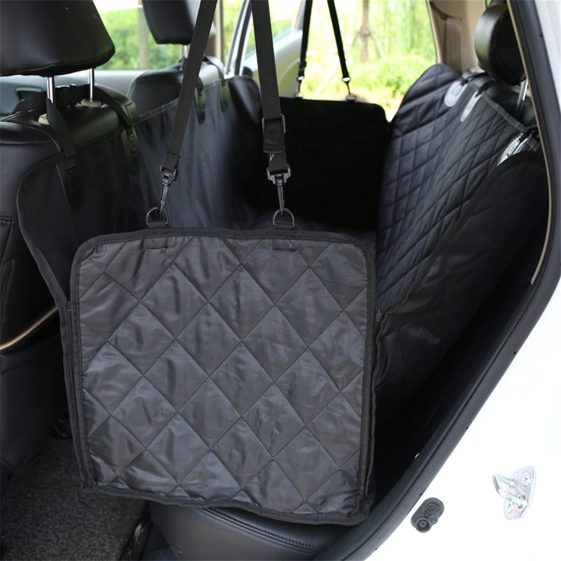GAOMON Pet Seat Cover with Zipper Adjustable Waterproof Anti-UV Black