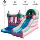 GAOMON Bounce House Inflatable Bouncer with Air Blower Bouncy Castle Pink