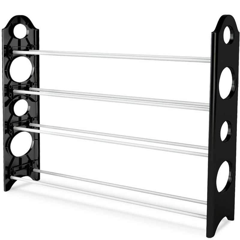 GAOMON 4 Layer Shoe Rack Household Portable Ultra Large Capacity GREY