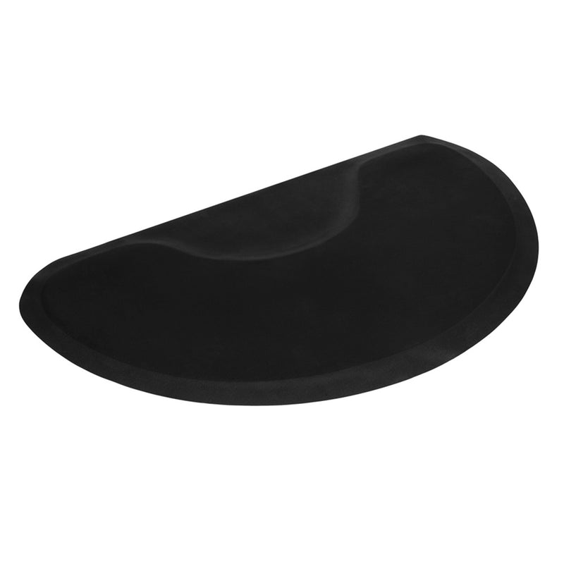 GAOMON 2pcs Salon Anti Fatigue Mat for Barber Stations Floor Mat Non Slip Black
