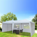 GAOMON Portable Instant Open Canopy Shade Shelter 2 Door Gazebo Tent White