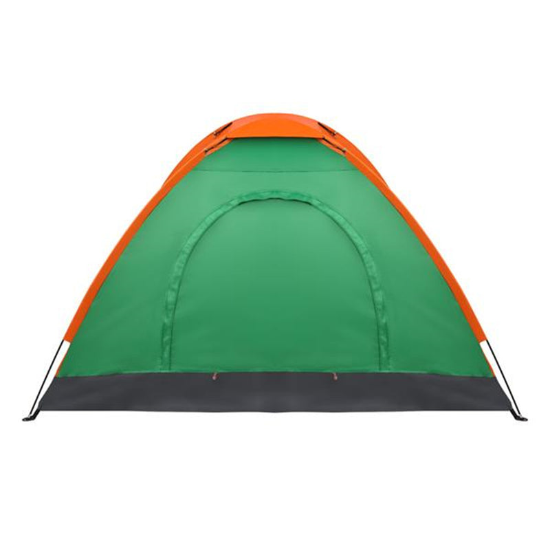 GAOMON 2 Person Tent Windproof Double Door Single Layer Camping Tent Green