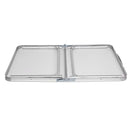 GAOMON Folding Table 90 x 60 x 70cm Foldable Table White