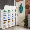 GAOMON 7-tier 21-grid Storage Shoe Cabinet Shoe Rack Organizer
