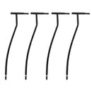 GAOMON Iron Arch Rust-Resistant Plant Climbing Frame with Bridge Roof