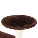 GAOMON Multi-level Cat Tree Condo Furniture Cat Climbing Frame Kittens Cats Pets Brown