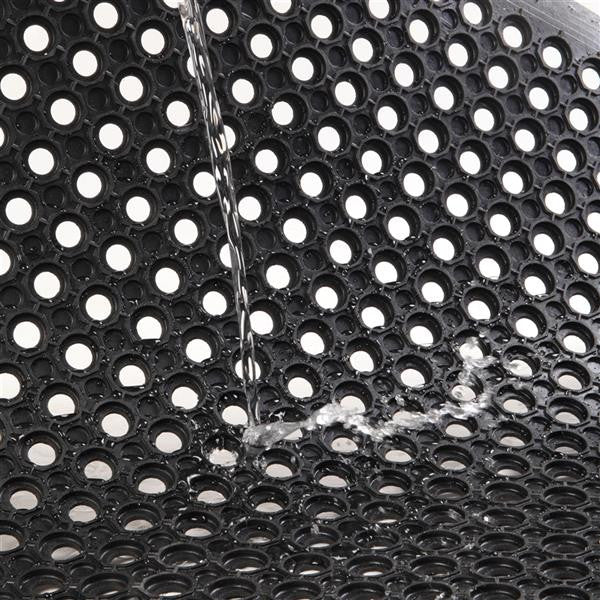 GAOMON Rubber Floor Mat with Holes Non-slip Drainage Mat for Kitchen Restaurant Bar Bathroom