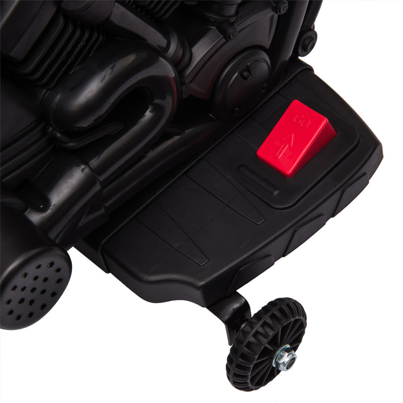 GAOMON Children Electric Motorcycle with Auxiliary Wheel Single Drive 6v 4.5ah Electric Motorcycle Toy