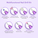 GAOMON Nail Drill PE1 Cordless Electric Nail Drill Kit