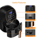 GAOMON Air Fryer FT4 8-in-1 2.2QT Digital Airfryer Oven