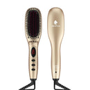 GAOMON Rapid Heating Hair Straightener Brush Ceramic Heated Electric Comb