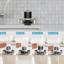 GAOMON Stainless Steel Glass Rinser Brushed Nickel