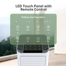 GAOMON 10000 BTU Portable Air Conditioners Portable AC Unit with Remote Digital Display 24Hrs Timer Installation Kit