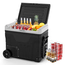 GAOMON 12V Refrigerator 53Quarts 50L RV Car Refrigerator Portable Refrigerator Freezer