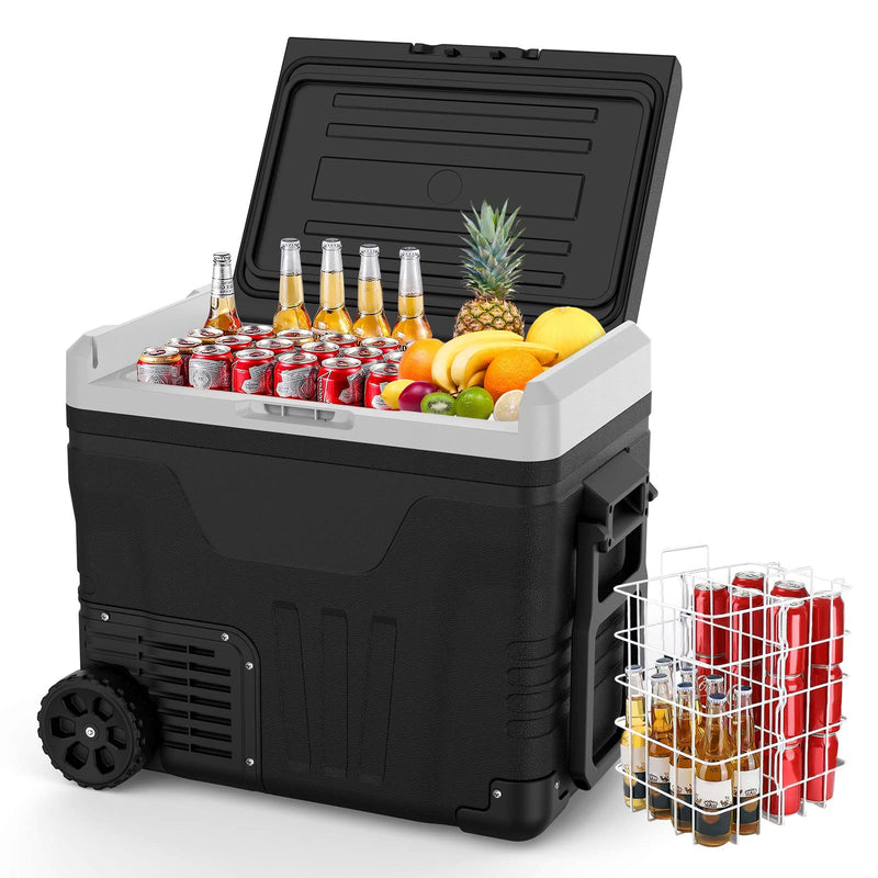 GAOMON 12V Refrigerator 53Quarts 50L RV Car Refrigerator Portable Refrigerator Freezer