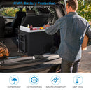 GAOMON 12V Refrigerator 53Quarts 50L RV Car Refrigerator Portable Refrigerator Freezer