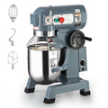 GAOMON Commercial Food Mixer 15Qt 3 Speed With Stainless Steel Bowl Dough Hooks Whisk Beater Stand Mixer