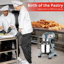 GAOMON Commercial Food Mixer 15Qt 3 Speed With Stainless Steel Bowl Dough Hooks Whisk Beater Stand Mixer