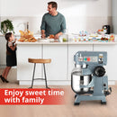 GAOMON Commercial Food Mixer 15Qt 3 Speed With Stainless Steel Bowl Dough Hooks Whisk Beater Stand Mixer