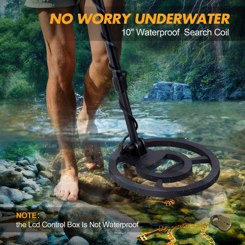 GAOMON Metal Detector For Adults & Kids Waterproof Professional High Accuracy Gold Detector