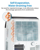 GAOMON Portable Air Conditioner 14000 BTU Air Conditioners 3 IN 1 Quiet AC Unit