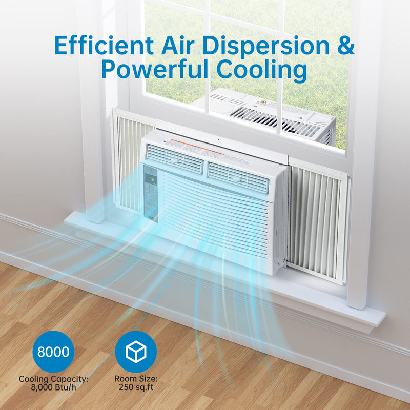 GAOMON Air Conditioner 6000 BTU AC Unit with Remote App Control