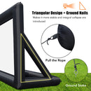 GAOMON 20FT Inflatable Projector Screen Portable Blow Up Outside Projector Screen Front & Rear Projection