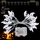 GAOMON 20 LEDs Halloween Ghost String Lights 11.8ft