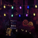 GAOMON 20 LEDs Halloween Ghost String Lights 11.8ft
