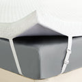 GAOMON Mattress Topper Cal King 4 Inch Green Tea Memory Foam Mattress Topper with Zippered Bamboo Cover