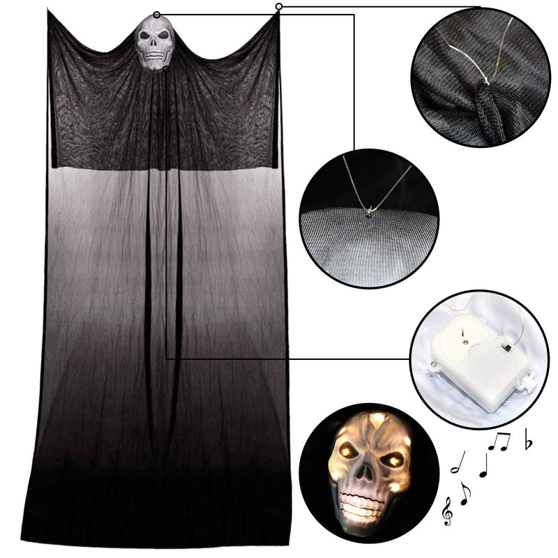 GAOMON Halloween Ghost Decoration Party Hanging Scary Haunted House Prop