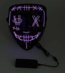 GAOMON Halloween Mask 2 colors Scary LED Mask for Halloween Cosplay Costume