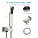 GAOMON Shower System Shower Faucet Set Bathroom 12 Inch Rain Shower Head