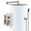 GAOMON Shower System Shower Faucet Set Bathroom 12 Inch Rain Shower Head