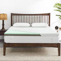 GAOMON Mattress Topper Full 3 Inch Green Tea Egg Crate Memory Foam Mattress Topper