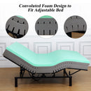 GAOMON 8-Inch Full Size Mattress Dual Layers Memory Foam Mattress Convoluted Foam Mattress