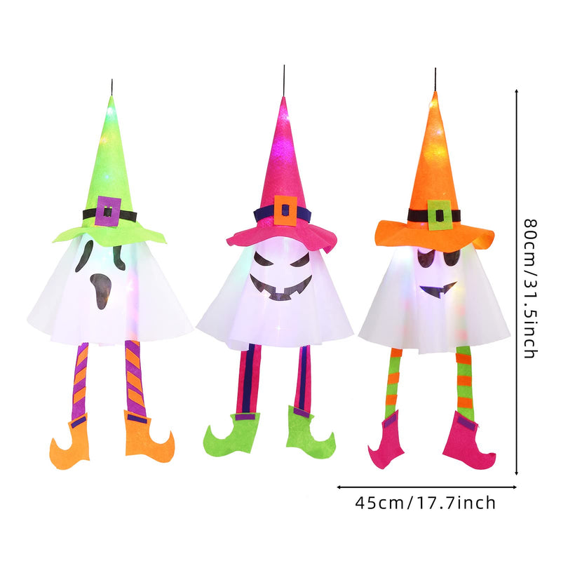 GAOMON 3pcs Halloween Outdoor Hanging Imps
