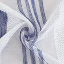 GAOMON 52 inches W Sheer Curtains for Living Room Bedroom Navy Blue 52 inches W x54 inches L