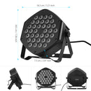 GAOMON Party Lights 2 Packs 36 LED RGB Stage Lights