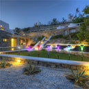 GAOMON 10pcs Solar Garden Lights LED Pathway Landscape Lighting