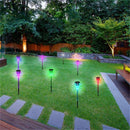 GAOMON 10pcs Solar Garden Lights LED Pathway Landscape Lighting