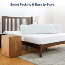 GAOMON Mattress Topper California King 3 Inch Green Tea Egg Crate Memory Foam Mattress Topper with Zippered Bamboo Cover