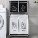 GAOMON 2 Tier Laundry Hamper with 4 Removable Bags Laundry Sorter Storage Basket