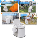 GAOMON Outdoor Portable Toilet With Carton/slip Strip Travel Toilet
