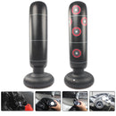 GAOMON Inflatable Boxing Sandbag with Number Printing Black Base Boxing Column 145cm