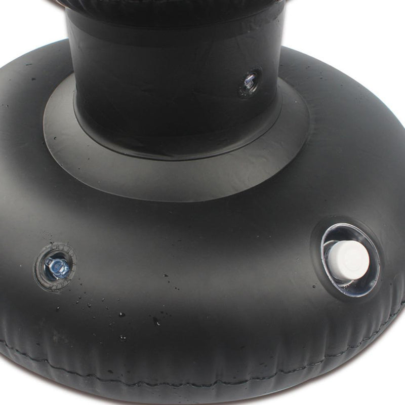 GAOMON Inflatable Boxing Sandbag with Number Printing Black Base Boxing Column 155cm