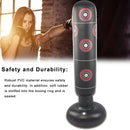 GAOMON Inflatable Boxing Sandbag with Number Printing Black Base Boxing Column 155cm