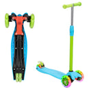 GAOMON Toddlers Scooter Non-foldable 3-speed Adjustment Blue-Green
